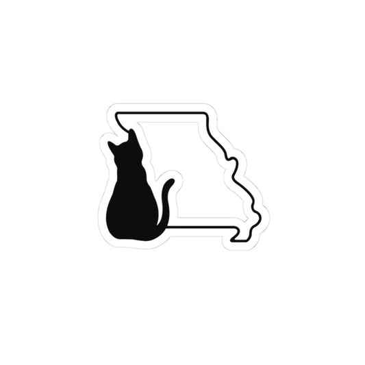 Missouri Cat Laptop Decal