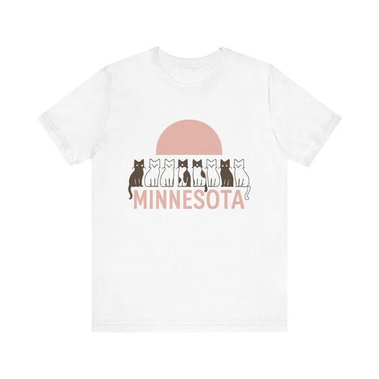 Minnesota Cats Unisex Jersey Short Sleeve Tee