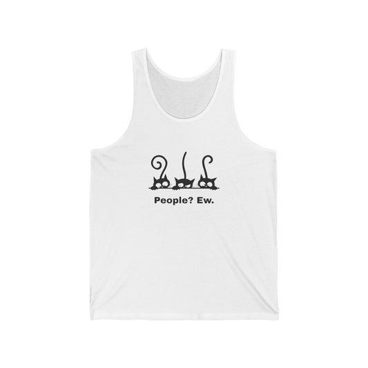 People Ew Unisex Jersey Tank Top