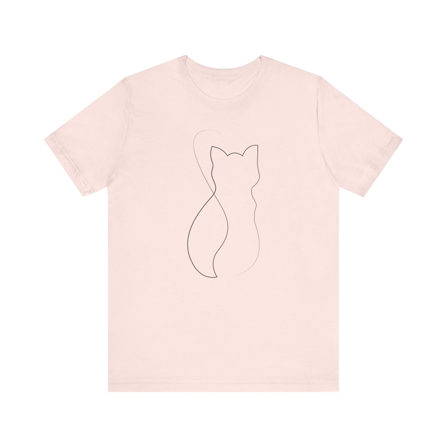 Delicate cat Unisex Jersey Short Sleeve Tee