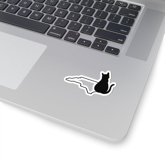 North Carolina Cat Laptop Decal