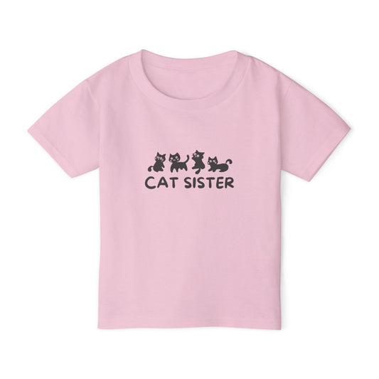 Cat sister Heavy Cotton™ Toddler T-shirt