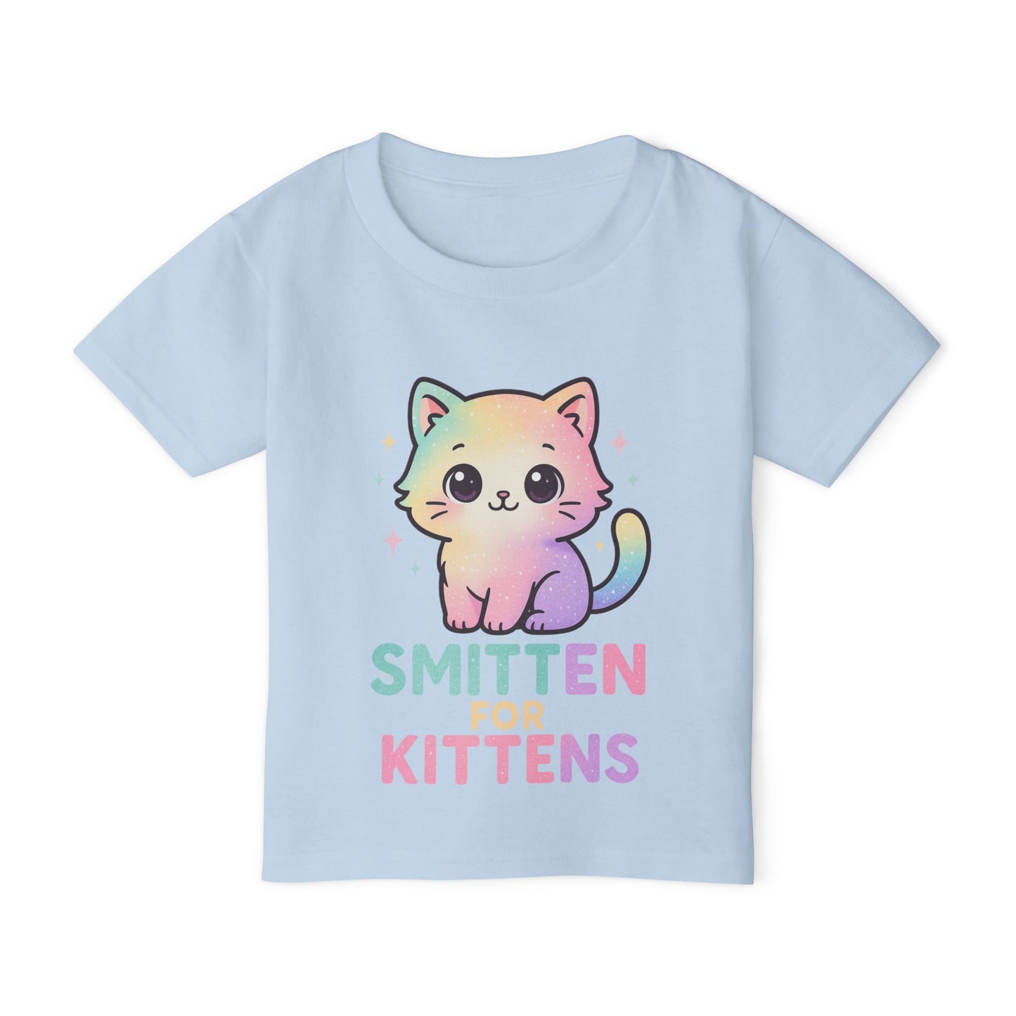 Smitten for kittens rainbow Heavy Cotton™ Toddler T-shirt
