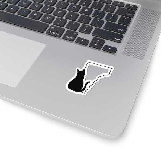 Vermont Cat Laptop Decal