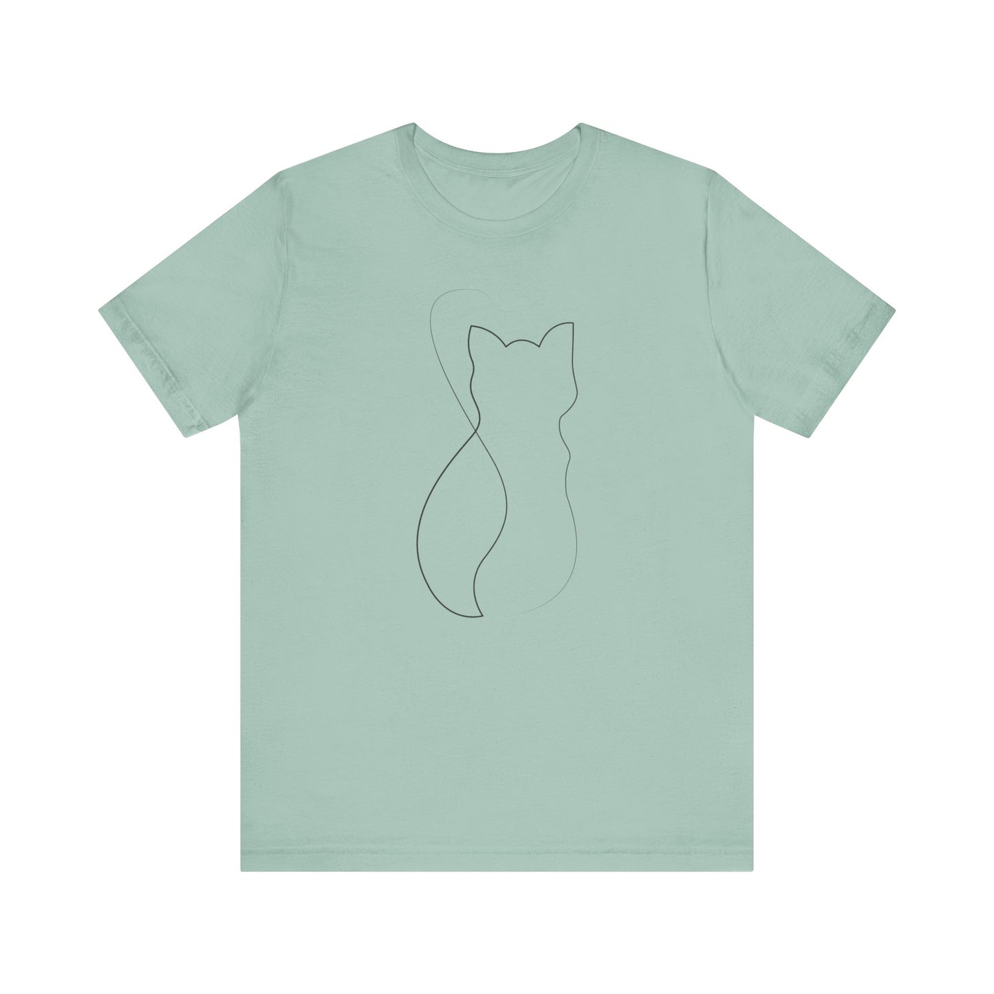 Delicate cat Unisex Jersey Short Sleeve Tee