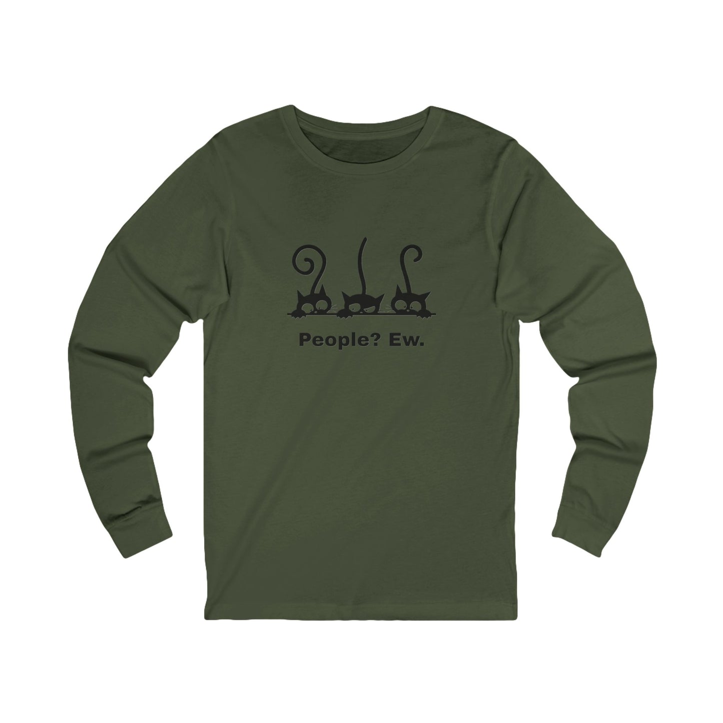 People Ew Unisex Jersey Long Sleeve Tee
