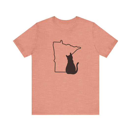 Minnesota cat Unisex Jersey Short Sleeve Tee