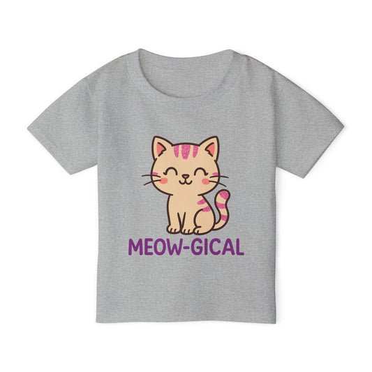 Meow-gical pink Heavy Cotton™ Toddler T-shirt